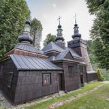 Bild: Die orthodoxe Pfarrkirche des Hl. Cosmas und Damian in Milik (heute römisch-katholische Pfarrkirche)