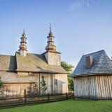 Bild: Die Pfarrkirche Maria Himmelfahrt in Biórków Wielki