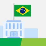 Budynek Konsulatu, Flaga Brazylii