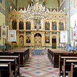 Imagem: Cracóvia, a Igreja Ortodoxa dos Católicos Gregos de São Norberto e a Paróquia da elevação da Santa Cruz