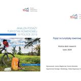 Image: Analiza popytu i podaży na turystykę rowerową w Polsce i Małopolsce