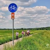 Image: Na europejskiej trasie rowerowej nad Wisłą w Małopolsce